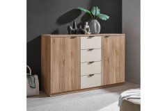 Danao von SchlafKONTOR - Schlafraum-Einrichtung Mauvella Eiche - kashmir