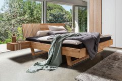 Manhattan-sleeping von Nature Living - Doppelbett in Wildeiche