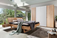 Manhattan-sleeping von Nature Living - Doppelbett in Wildeiche